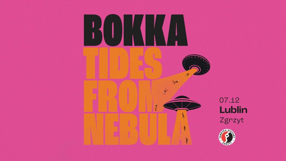Wydarzenie koncertowe roku! BOKKA i Tides From Nebula na wspólnym koncercie w Lublinie