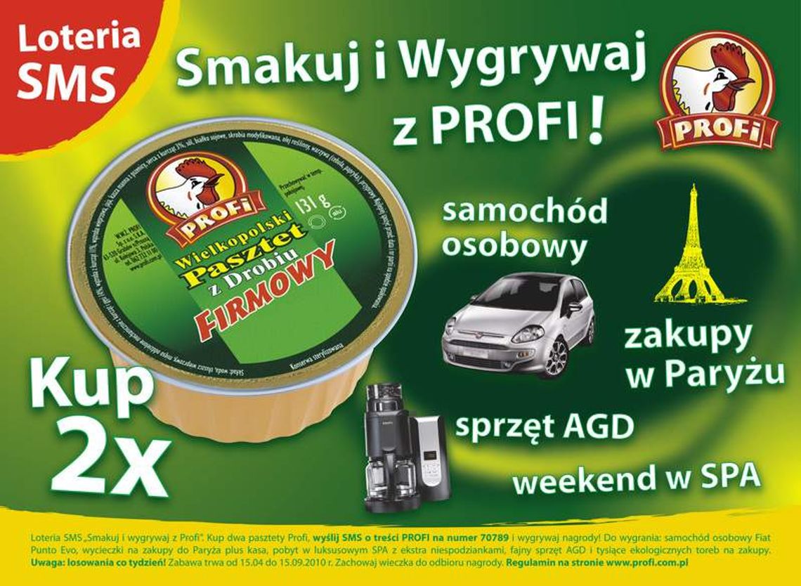 Wygraj Fiata Punto Evo lub wycieczki na zakupy do Paryża