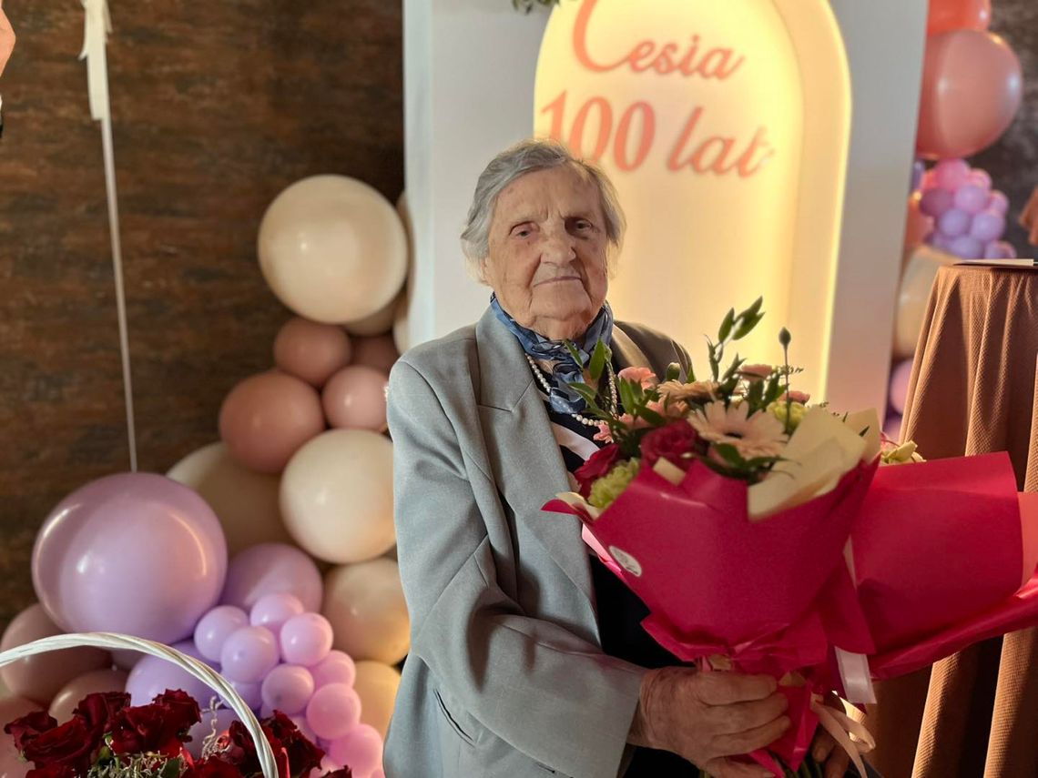 Wyjątkowy jubileusz w Zamościu. Pani Czesława skończyła 100 lat