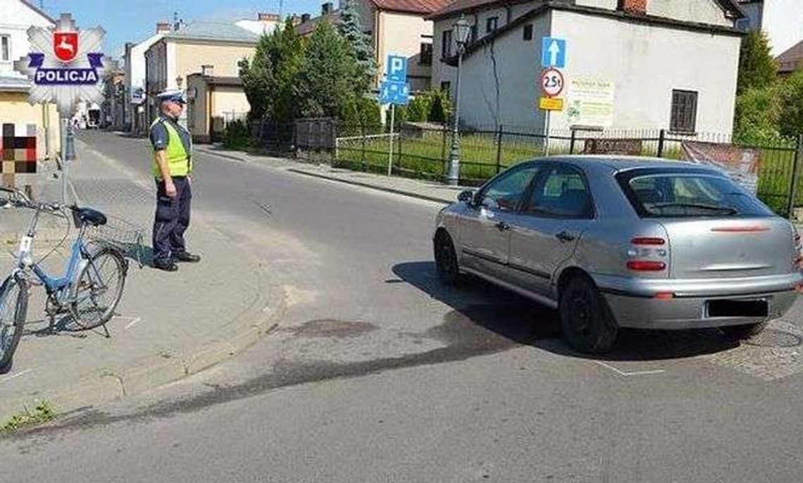 Wyjeżdżał z drogi podporządkowanej. Potrącił rowerzystkę