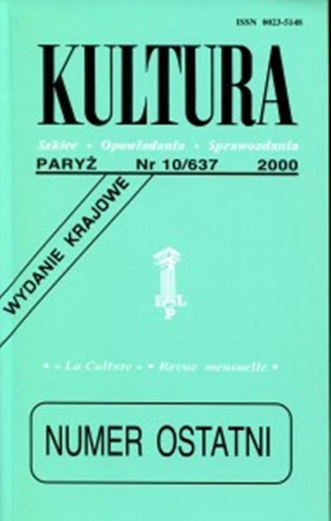 Wykład poświęcony pismy Paryska "Kultura" w DK LSM