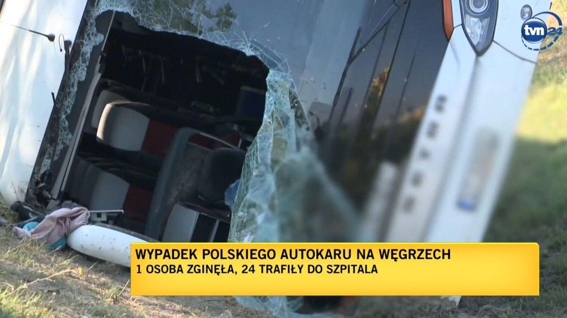 Wypadek autobusu na Węgrzech. Jechało nim małżeństwo z Lublina. „Mąż ma pęknięte żebra” Wypadek autobusu na Węgrzech. Jechało nim małżeństwo z Lublina. „Mąż ma pęknięte żebra”
