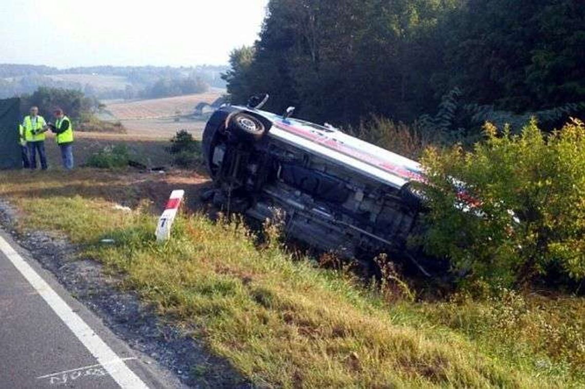 Wypadek karetki. Kierowca jechał za szybko, pacjentka zmarła. Jest wyrok