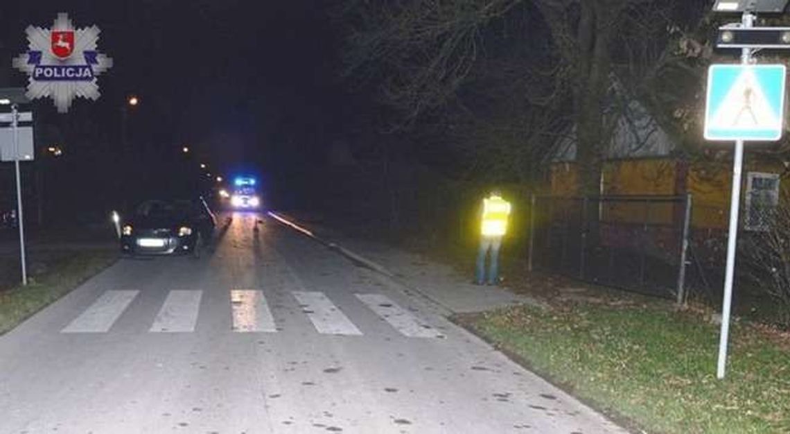 Wypadek koło Chełma. 8-latka potrącona przez samochód