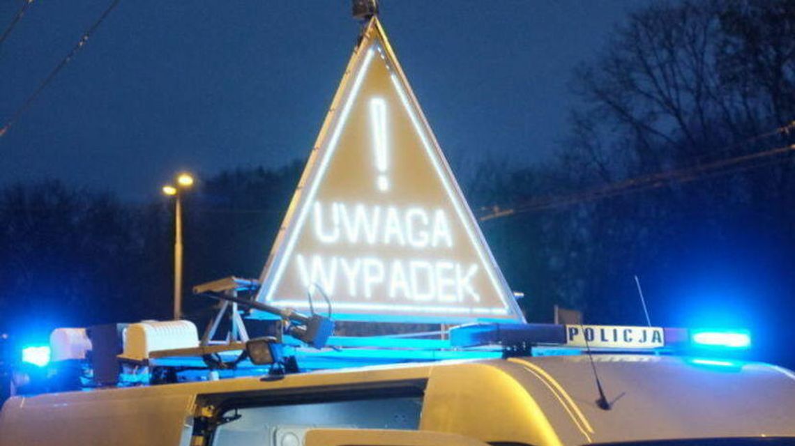 Wypadek koło Łęcznej. Są ranni i ofiara śmiertelna