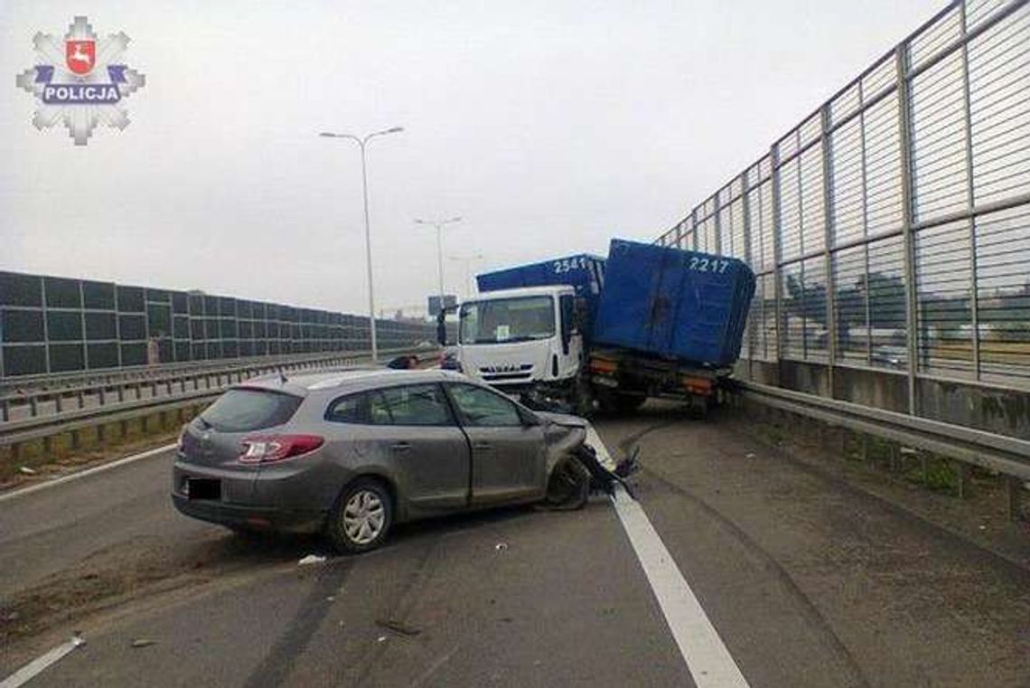 Wypadek koło Świdnika. Kierowcy mieli dużo szczęścia