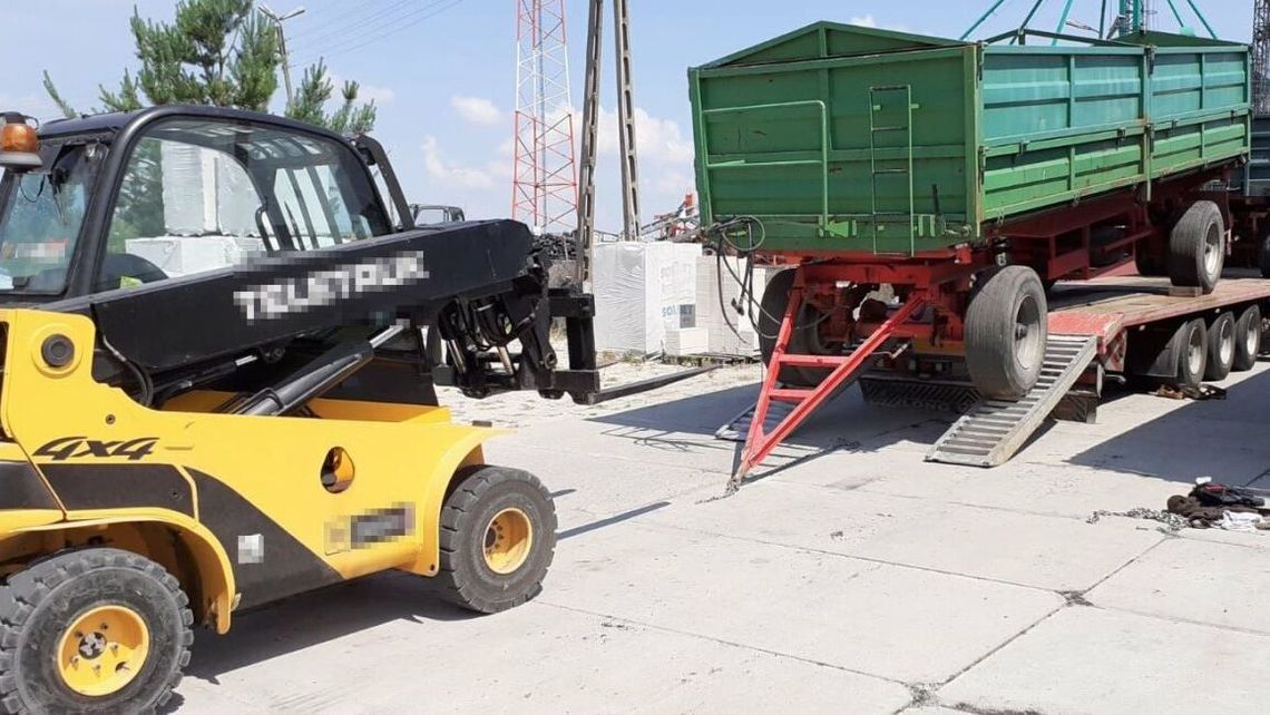 Wypadek koło Tomaszowa Lubelskiego. Wezwano śmigłowiec