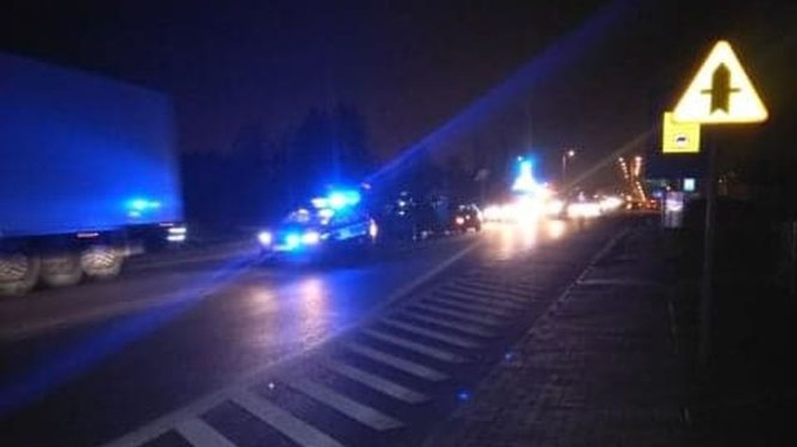 Wypadek między Lublinem a Lubartowem. Ruch wahadłowy na kilka godzin Wypadek między Lublinem a Lubartowem. Ruch wahadłowy na kilka godzin