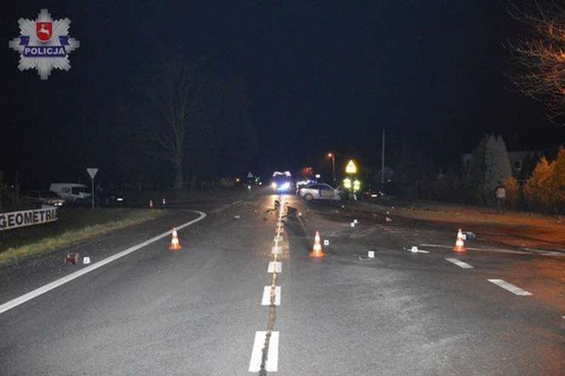 Wypadek na DK17. Wjeżdżała na stację, wymusiła pierwszeństwo