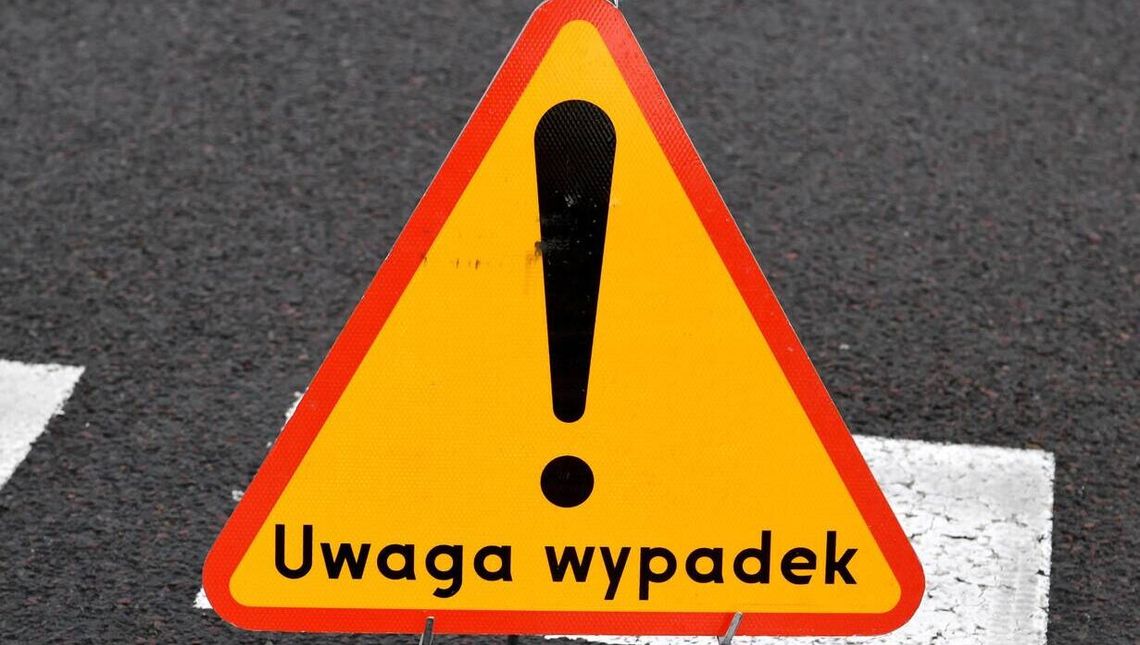 Wypadek na drodze Siedlce- Łuków. Utrudnienia dla kierowców Wypadek na drodze Siedlce- Łuków. Utrudnienia dla kierowców