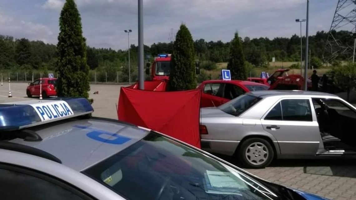 Wypadek na egzaminie. Zginął egzaminator nauki jazdy