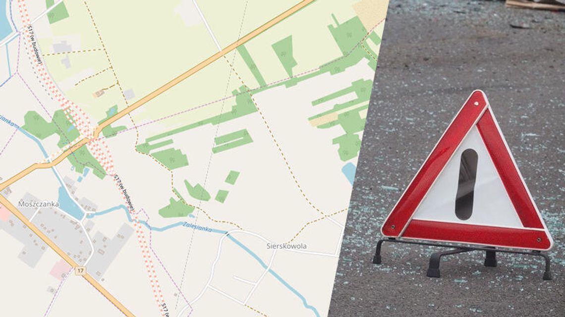 Wypadek na krajowej "48". Utrudnienia zakończyły się