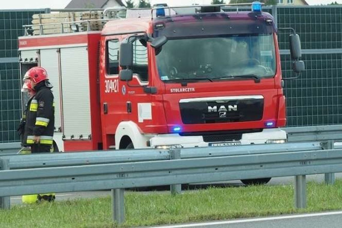 Wypadek na obwodnicy Lublina. Zderzyły się dwa samochody