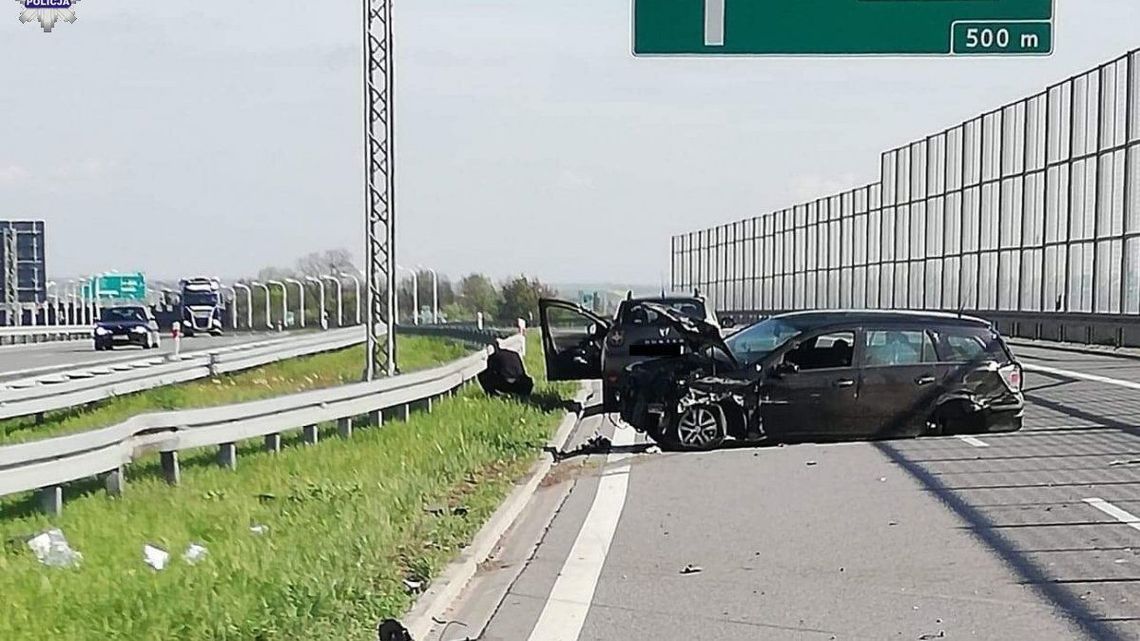 Wypadek na S12. Pasażer samochodu zmarł w szpitalu