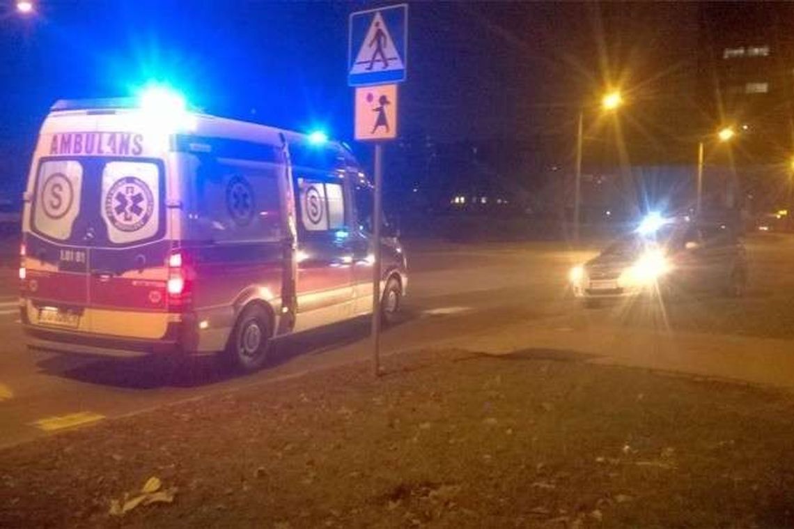 Wypadek na ul. Zana. Samochód potrącił matkę z dzieckiem