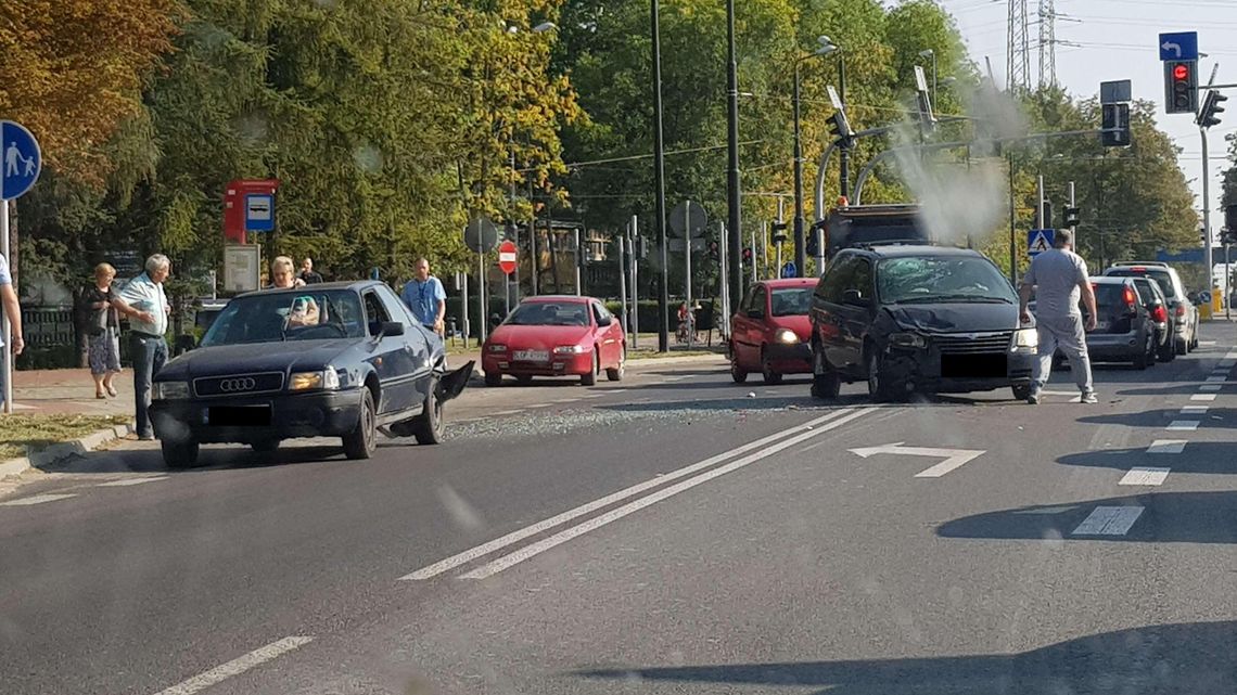 Wypadek na ul. Zemborzyckiej. Są utrudnienia w ruchu