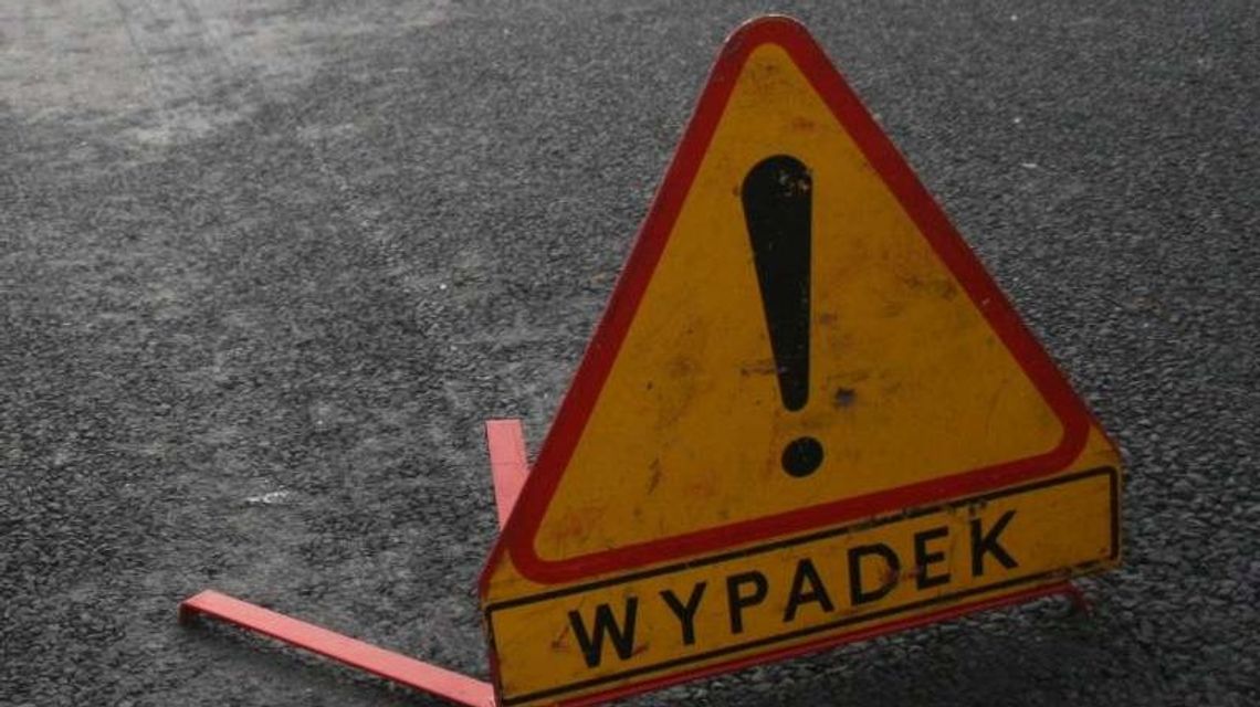 Wypadek niedaleko Lublina. Ruch odbywa się wahadłowo 