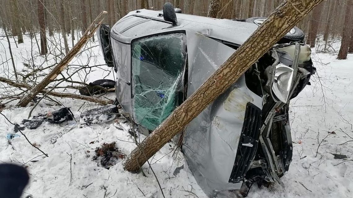 Wypadek podczas wyprzedzania w Bezwoli. To był początek kłopotów Czeczenów