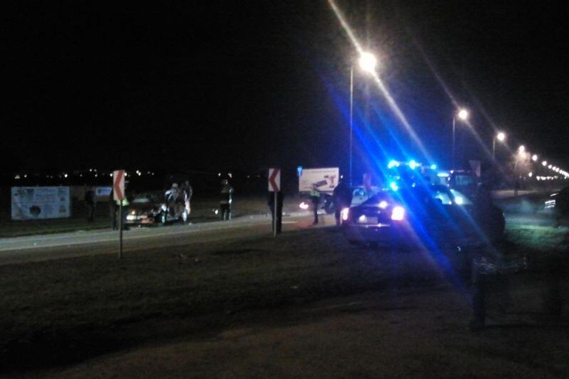 Wypadek przy ul. Janowskiej. Cztery osoby poszkodowane Wypadek przy ul. Janowskiej. Cztery osoby poszkodowane
