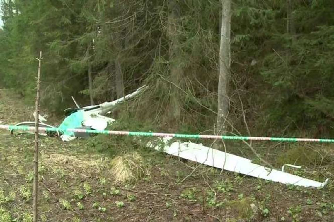 Wypadek szybowca w Tatrach. Polski pilot uderzył w drzewo i zginął