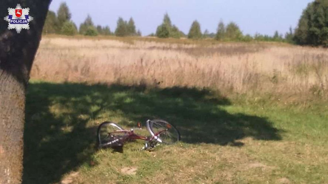 Wypadek w Firleju. Kierujący jeepem najechał na rowerzystkę