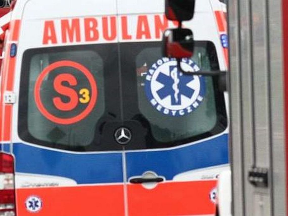 Wypadek w Gościeradowie: Rowerzysta zmarł w karetce