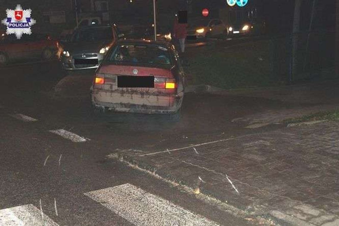 Wypadek w Hrubieszowie. 23-latka potrąciła pieszego na przejściu