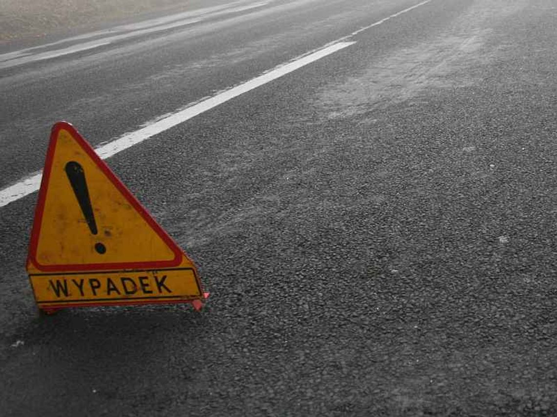 Wypadek w Końskowoli, trzy osoby ranne