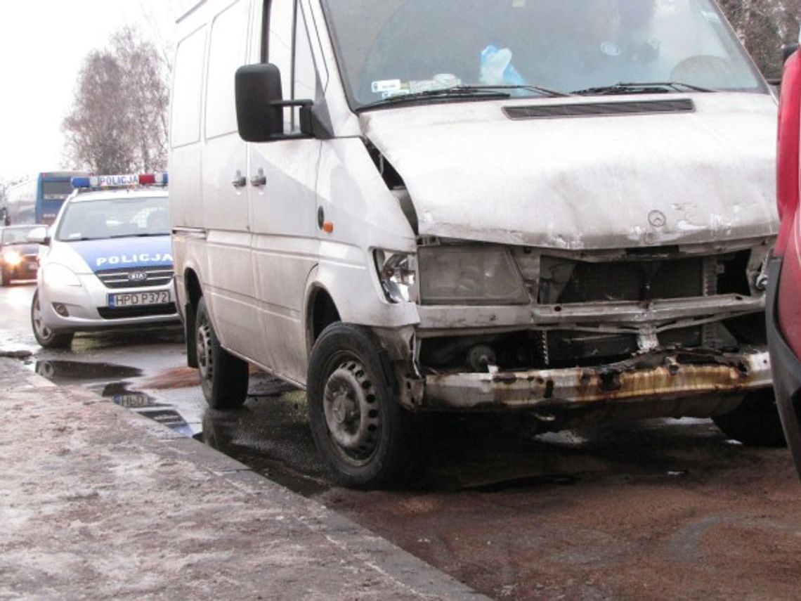 Wypadek w Kurowie na drodze Lublin-Warszawa