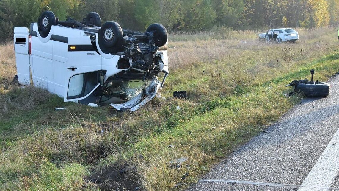Wypadek w Międzyrzecu Podlaskim. Cztery osoby ranne. Są utrudnienia