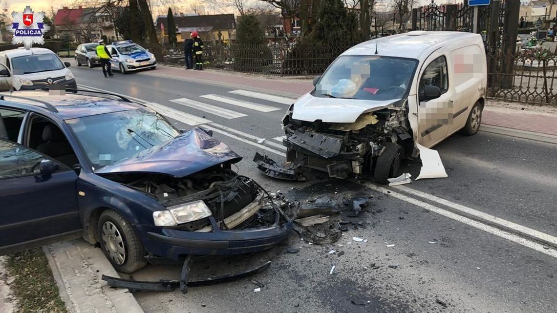Wypadek w Opolu Lubelskim. 37-latka z dzieckiem w szpitalu