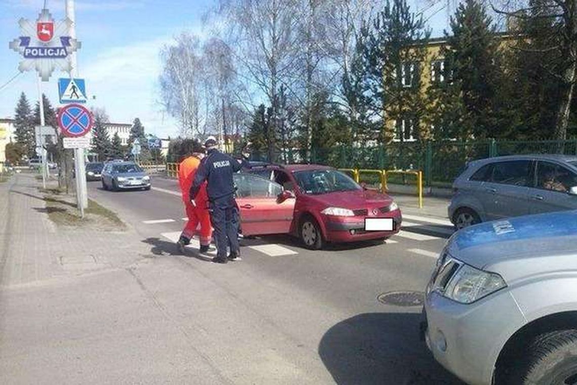 Wypadek w Parczewie. Samochód potrącił rowerzystkę