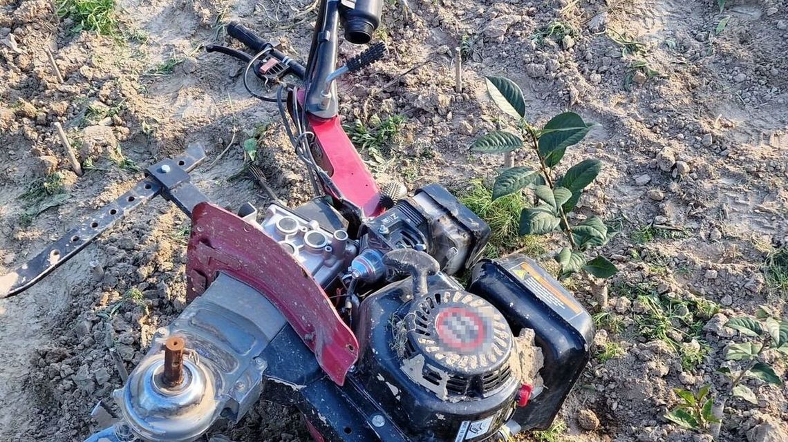 Wypadek w polu. Do rannego ściągali śmigłowiec