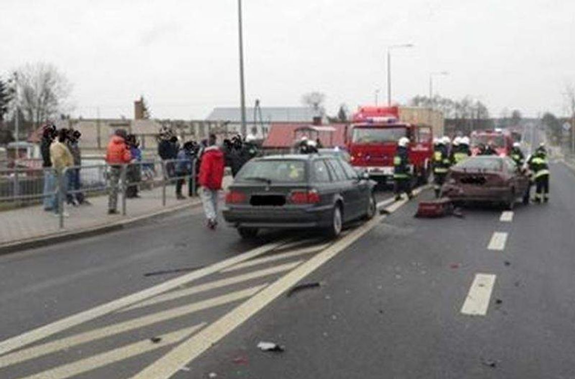 Wypadek w Przytocznie. Zderzyły się dwa samochody