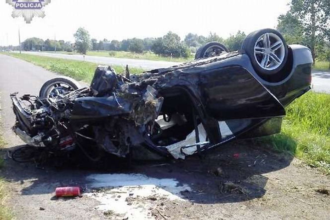 Wypadek w Radzyniu: Obaj byli pijani. Nie chcą się przyznać kto kierował Wypadek w Radzyniu: Obaj byli pijani. Nie chcą się przyznać kto kierował