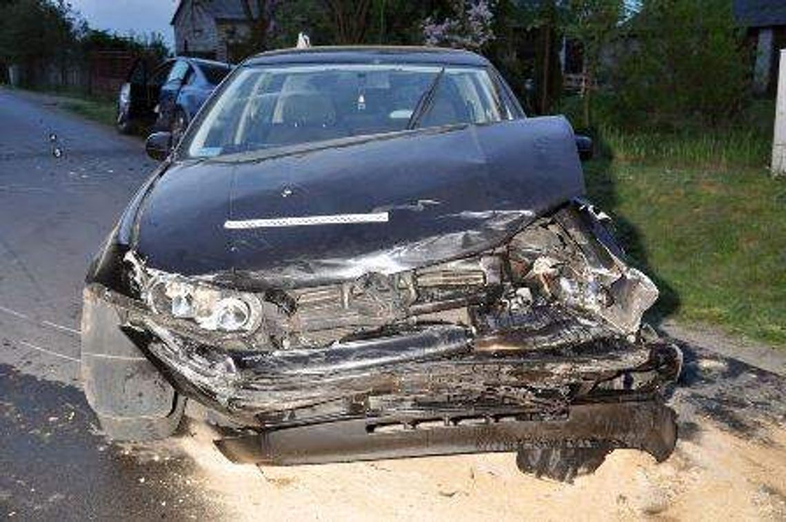Wypadek w Sitańcu. Cztery osoby trafiły do szpitala