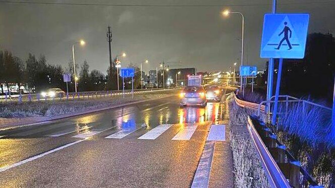 Wypadek w Świdniku. Nie zauważyła człowieka na przejściu
