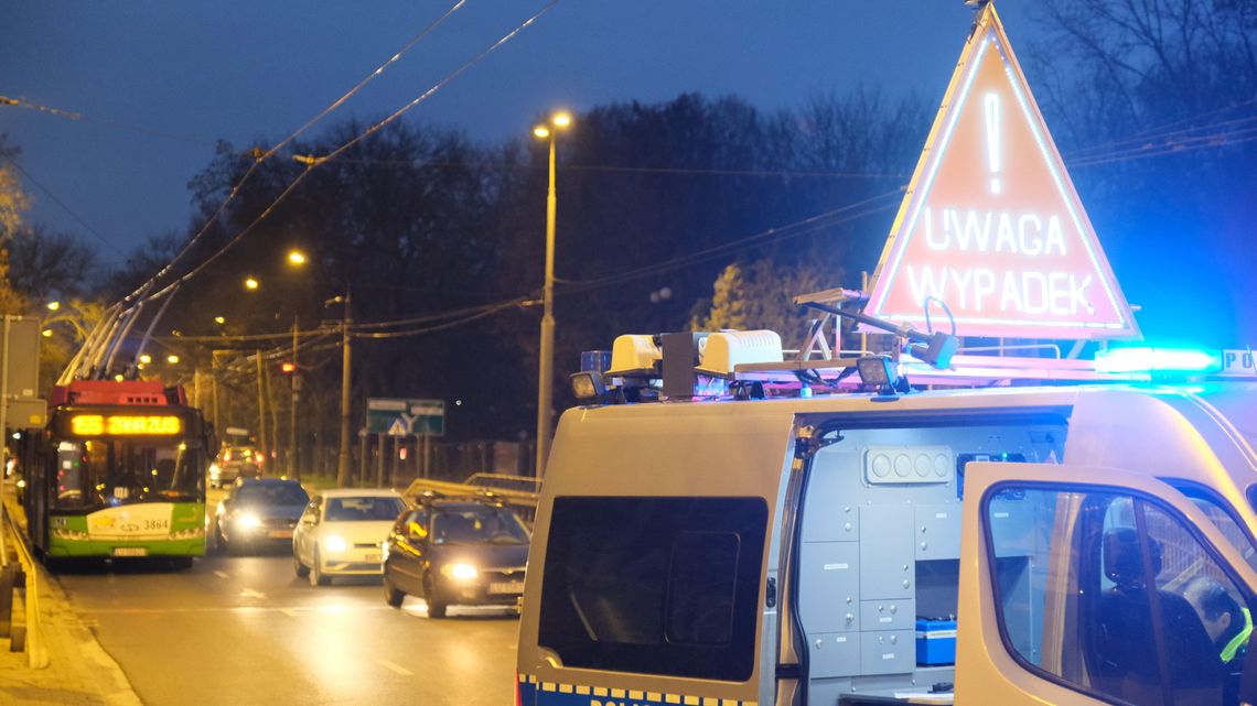 Wypadek w Świdniku. Zablokowany jeden pas S17 w kierunku Warszawy