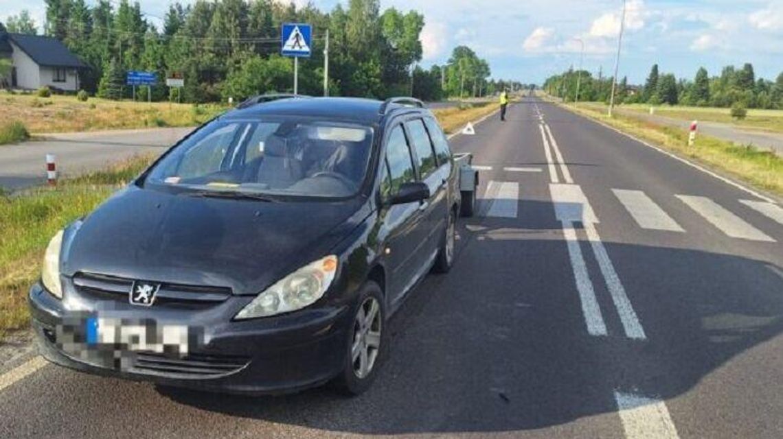 Wypadek w Szczekarowie. 13-latek potrącona na pasach