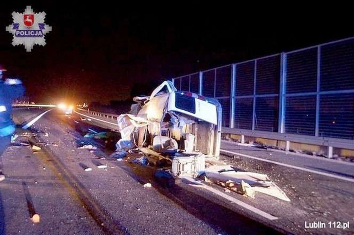 Wypadek w Turce na obwodnicy Lublina. Już cztery osoby nie żyją