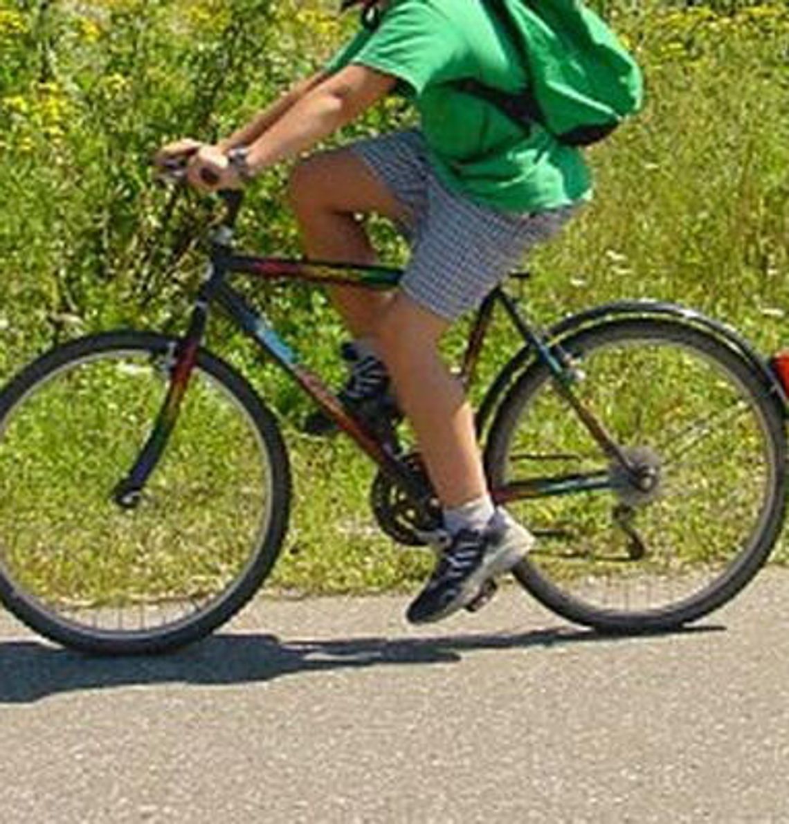 Wypadek w Wolicy: 14-latek wjechał rowerem pod samochód