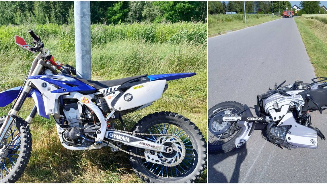Wypadek z udziałem dwóch motocyklistów. Jeden nie przeżył, drugi uciekł z miejsca zdarzenia Wypadek z udziałem dwóch motocyklistów. Jeden nie przeżył, drugi uciekł z miejsca zdarzenia