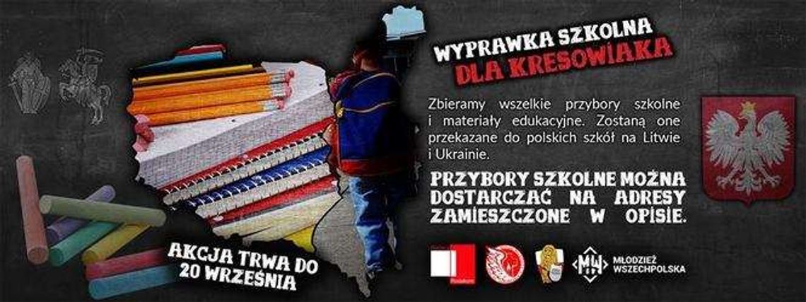 Wyprawka dla Kresowiaka. Przynieś przybory szkolne 