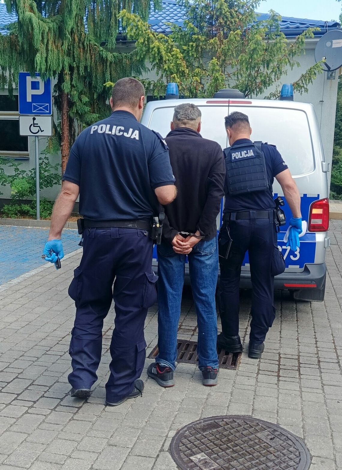 Wyrodny syn trafił za kraty. Koniec domowego piekła w gminie Urszulin Policja Włodawa