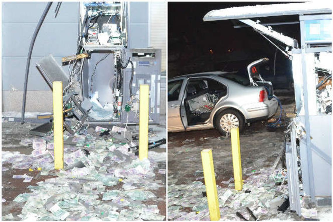 Wysadzili bankomat i ukradli pieniądze, a potem wpadli. Usłyszeli już zarzuty Wysadzili bankomat i ukradli pieniądze, a potem wpadli. Usłyszeli już zarzuty