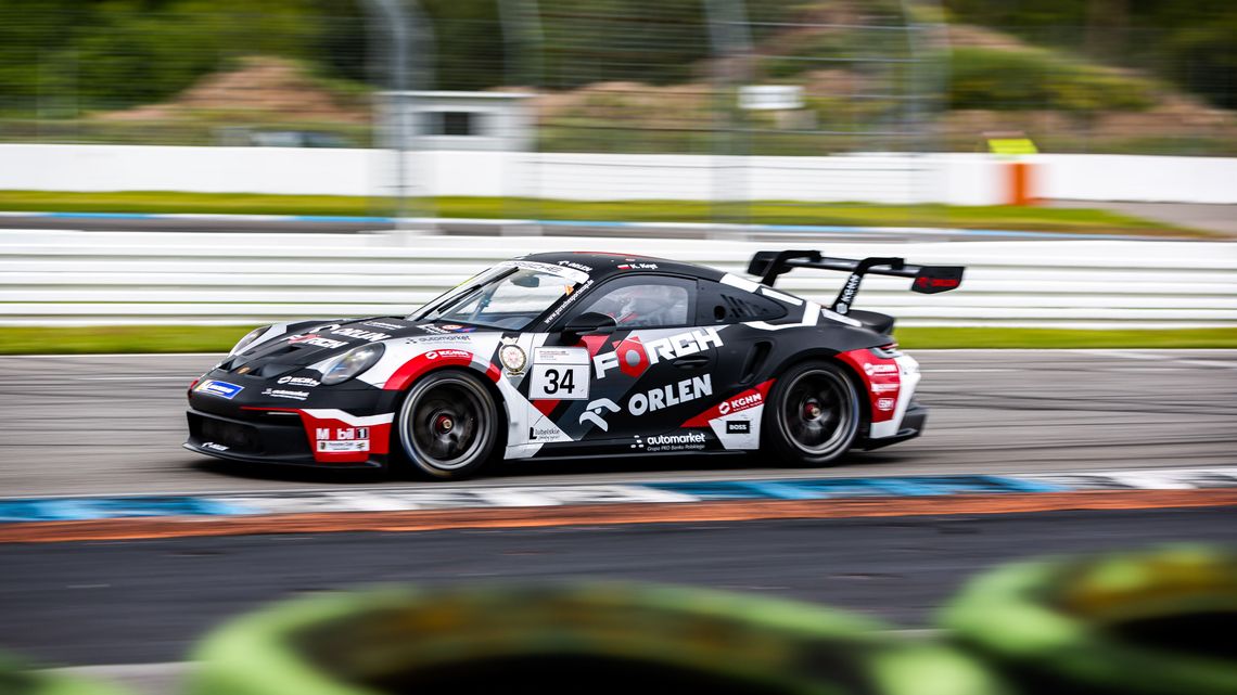 Wyścigi samochodowe. Karol Kręt blisko podium na torze Hockenheimring