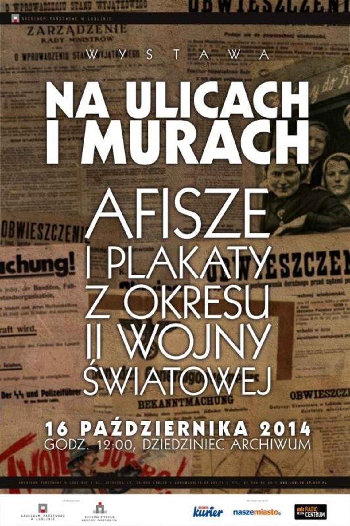 Wystawa afiszy i plakatów z II wojny światowej