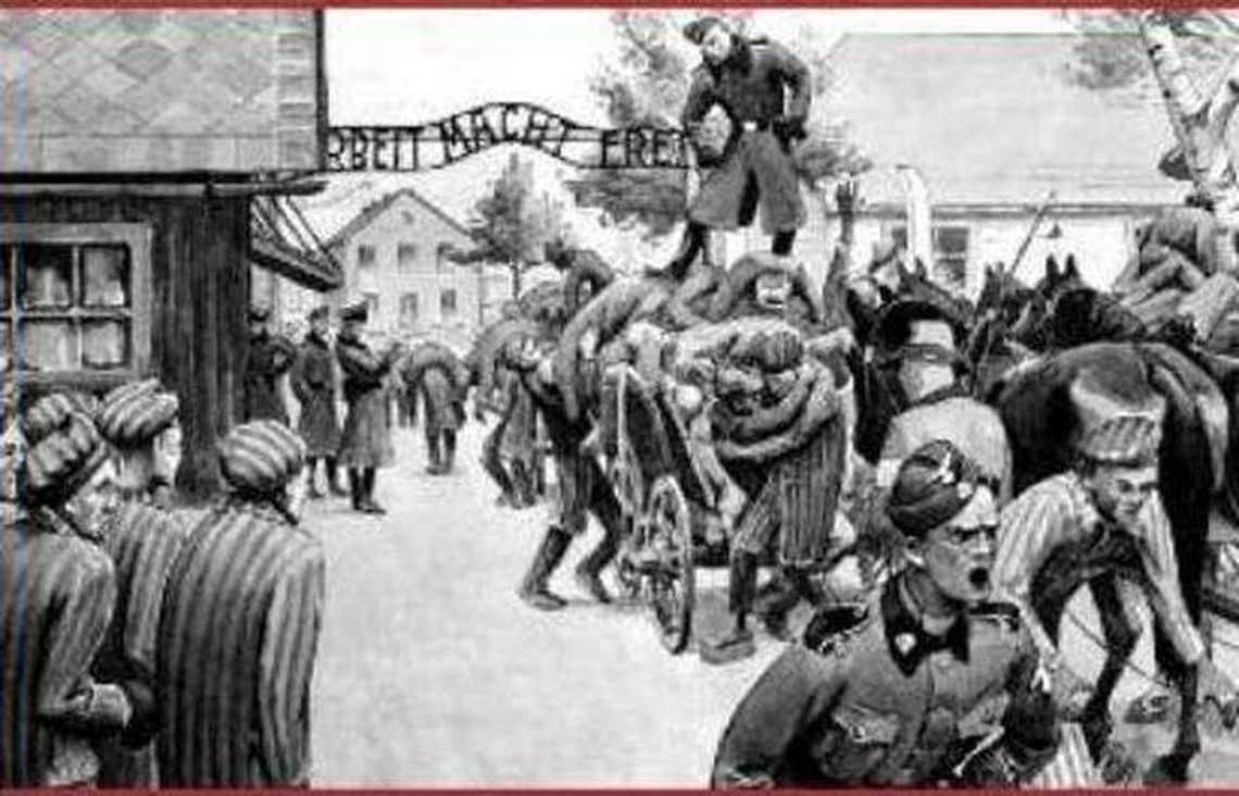 Wystawa "Fabryka Śmierci Auschwitz" w Bibliotece Publicznej