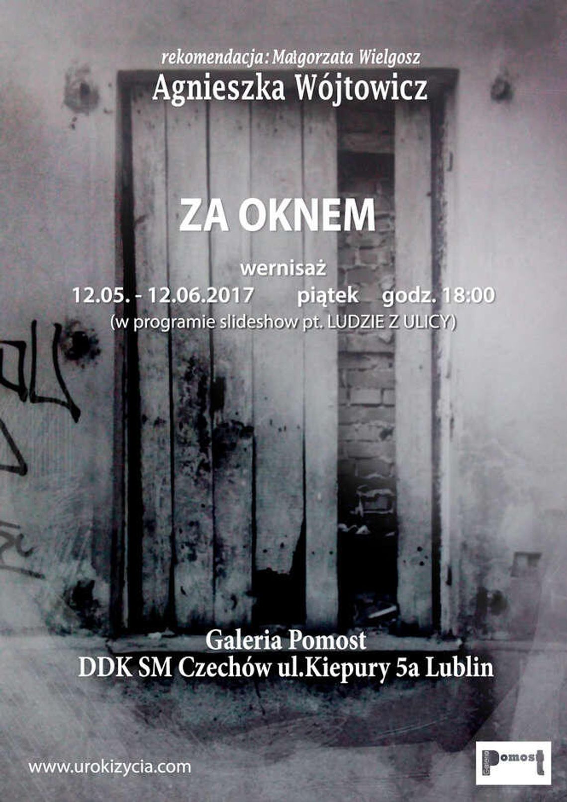 Wystawa fotografii: "Za oknem" oraz "Ludzie z ulicy" 