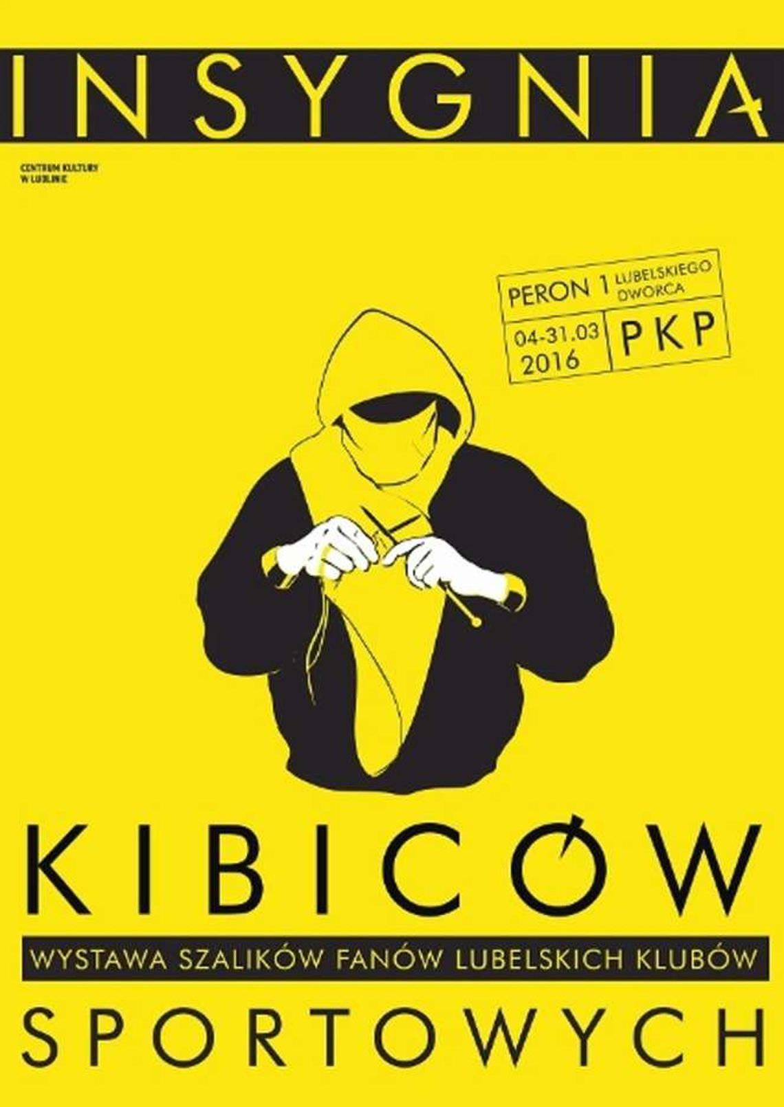 Wystawa „Insygnia kibiców”, czyli szaliki na dworcu Wystawa „Insygnia kibiców”, czyli szaliki na dworcu